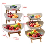 3 Tier Bowl Holder Fruit Basket Stand Kitchen Organizer Vegetables Storage Decor. Fixed Price $23.90.