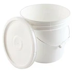 Dynalon 413035 Pail, White, Plastic, Round Shape, 2.0 Gal.. Fixed Price $19.89.