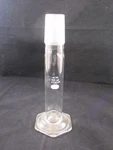 Corning Pyrex Glass 125ML Tall Form Gas Washing Bottle Hooks 40/50 Hexagon Base. Fixed Price $29.49.