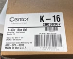 Centor K-16 Vial, PM-16, Blue 1-CLIC Prescription New (170 Ea/case). Fixed Price $29.00.