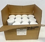 Box Of 11 Qorpak LPW032200100 32OZ Natural W/m W/89-400 Lined Cap. Fixed Price $161.77.