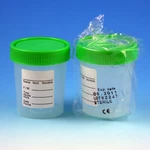 Globe 5913 Specimen Container 4OZ Green Cap And Tri-lingual Lab Steril Qty 100. Fixed Price $40.17.