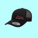 Indian Motorcycle Trucker Hat Black Adjustable Cap Biker Cruiser Style. Fixed Price $25.90.