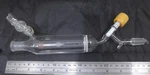 Kimble Kontes Filter Addition Funnel, 14/20 Joints, Frit, 0-5MM Hi-vac Valve. Fixed Price $78.56.