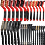 Sumind 30 Pcs Wire Cleaning Brush Set Nylon/ Nylon, Brass, Stainless Steel. Fixed Price $44.90.