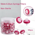 100PCS Lab Ptfe Syringe 0.22 13MM Pp Prefilter Hydrophobic Non Sterile. Fixed Price $21.99.
