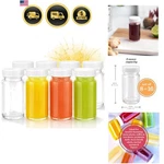 Juice Shot Bottles With Caps - Wide Mouth For Juicing, Beverage Storage, Liqu.... Fixed Price $42.46.