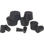 United Scientific RSTPK2 Laboratory Black Rubber Stoppers Good Seal Bottle. Fixed Price $30.30.