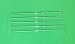 Set Of 5 Kimble 8" Flared Bulbed Laboratory Glass Stirrers Stirring Rods. Fixed Price $25.99.