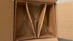 *new Box* (6) Corning Pyrex Glass 100MM Id 60 Fluted Filling Funnels 6180-100. Fixed Price $79.99.