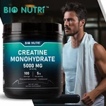 Pure Creatine Monohydrate Supplements Powder 5000MG Per Serving By Bio Nutri. Fixed Price $39.25.