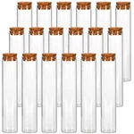 Superlele 18PCS Glass Test 25 120MM Clear Flat Tubes With Cork Stop.... Fixed Price $25.75.