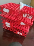 Nalgene Unwire Polypropylene Test Tube Racks (set Of 2). Fixed Price $30.00.