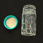 Qorpak 1 Oz. (30ML) Clear, Graduated Glass Bottles W/screw Caps 24-PACK. Fixed Price $43.20.
