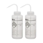 2PK Distilled Water Wash Bottle, 1000ML - Wide Mouth Ldpe Eisco Labs. Fixed Price $14.89.