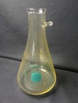 Corning Pyrex Plus Plastic Coated 1000ML Glass Filter Flask W/ Tubulation 65340. Fixed Price $31.99.