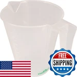 Hydrofarm Measuring Cup 2000ML HGMC2000. Fixed Price $15.38.