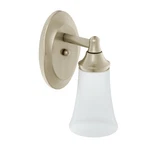 Moen YB2861BN Brushed Nickel One Globe Bath Light. Fixed Price $136.63.