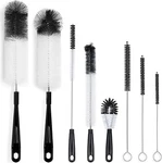 Alink 3-PACK Long Black Bottle Cleaning Brush For Narrow Neck Beer/ Wine/ Flask. Fixed Price $14.13.