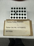 Fisher Scientific 2071FSQ 24 X 10MM Dry Bath Heating Block. Fixed Price $65.00.