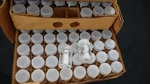 Wheaton 8 Ml Bottle 225534 Clear W/ Lid Msrp $163 - Bin $49 Case 144 Nos. Fixed Price $49.00.