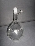 Chemglass 24/40 Airfree Schlenk 500ML Reaction Flask, No Valve, *chipped*. Fixed Price $32.99.