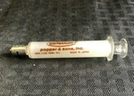 Perfektum Popper & Sons Glass Luer-lok Syringe Graduated Marks 5CC 5ML 14-825-2A. Fixed Price $19.49.