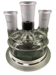 Chemglass 4-NECK Reaction Vessel Lid 29/42CN 24/40SN #7 Chem-thread CG-1944-02. Fixed Price $202.99.