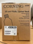 Corning 430639 25CM2 T-25 Flask Canted Neck Vent Cap Case 200. Fixed Price $235.00.