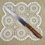 Ekco Forge Usa Carving Kitchen Knife Stainless Steel 12.5" Wood Handle Rivit. Fixed Price $18.00.