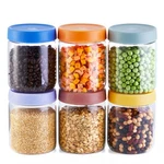 Premium 16OZ Borosilicate Glass Meal Prep Jars (6 Pack) With Airtight Lids - .... Fixed Price $50.31.