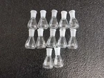New 5YHN7 Conical Flask, Ground Mouth, 10 Ml, Pk 12 (p). Fixed Price $20.00.
