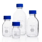 KIMBLE14395-100 Kimax 100ML Round Glass Media Bottle, New. Fixed Price $99.00.