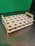 Nalgene 5973-0015 Microcentrifuge Rack Holds 24 X 1.5ML Tubes White. Fixed Price $12.00.