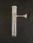 Kontes Kimble Glass 24/40 18/9 Spherical Joint 90 Vacuum Trap Body Only Chipped. Fixed Price $34.99.