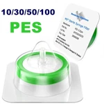 10/30/50/100PCS Sterile Syringe Filter 33MM 0.22 Micron Pes Membrane Hydrophilic. Fixed Price $85.99.