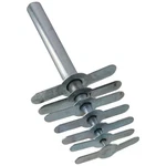 7PCS Stopper Borer Tool, Long Handle Rubber Hole Puncher, Manual. Fixed Price $12.74.