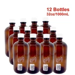 Qty 12 32OZ/1000ML Thermo Scientific I-chem 349-1000 Sterile Amber Glass Bottles. Fixed Price $69.95.