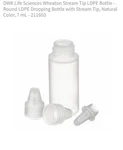 Wheaton 211632 Dropping Bottle 7ML Ldpe Natural W/ Streaming Tip & Cap 144PCS. Fixed Price $47.99.