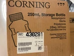 Corning 250ML Storage Bottle Ref 430281. Fixed Price $70.00.