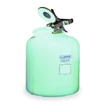 Justrite 12765 Liquid Disposal Safety Can, Polyethylene, Gal, Wide-mouth,. Fixed Price $261.99.
