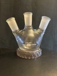 Kimax 250 Ml 3 Neck Round-bottom Flask 24/40 Angled Joints. Fixed Price $55.00.