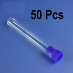 50 X Globe Scientific Polystyrene Mini Test Tube Clear Cap 5ML 13MM Dia 75MM. Fixed Price $5.86.