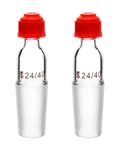 24/40 Thermometer Adapter Pack Borosilicate Glass Laboratory Joint New. Fixed Price $12.99.