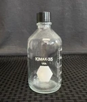 KIMAX-35 500ML Glass Graduated Media Storage Bottle 33-430 Screw Cap, 61110T-500. Fixed Price $15.99.