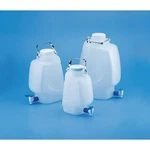 Rectangular Carboy, Stopcock, 2.64 Gal. (formerly Lab Safety Supply), 49H047. Fixed Price $58.49.
