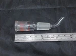 Kimble Distillation Receiver Adapter, Curved Drip Tube, 14/20, Bantamware. Fixed Price $22.20.