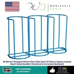 Sp Bel-art Poxygrid 60MM Petri Dish Rack 30 Places Epoxy Coated Steel Autoclavab. Fixed Price $74.99.