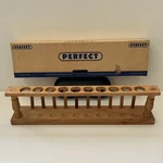 Vintage Perfect Wooden 10-TEST Tube Rack Stand Holder Laboratory Tool 618-8 New. Fixed Price $36.50.