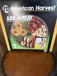Set Of Trays American Harvest Add-a-tray For Snackmaster Model 2200 & 2400 New. Fixed Price $22.00.